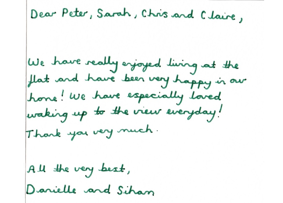 Student lettings Testimonials